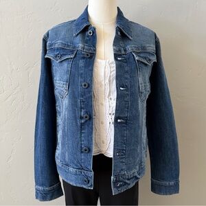 G-Star RAW Arc 3D Denim Jacket NWT Faded Santorini Wash Women’s M